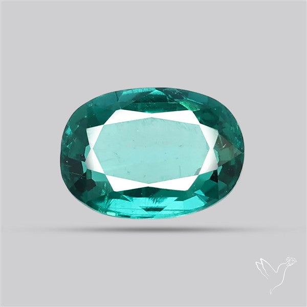 Natural Green Kyanite Rare Deep Green Faceted Fine Gemstone