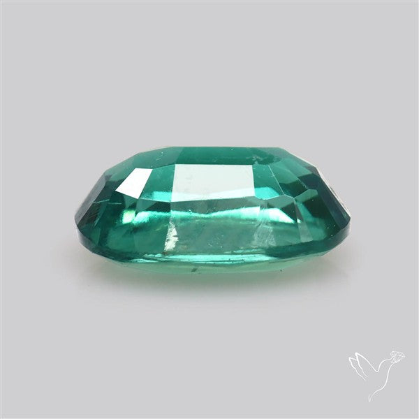 Natural Green Kyanite Rare Deep Green Faceted Fine Gemstone