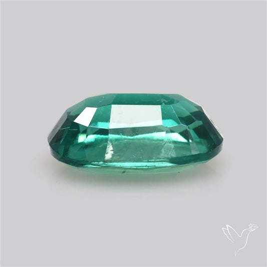 Natural Green Kyanite Rare Deep Green Faceted Fine Gemstone