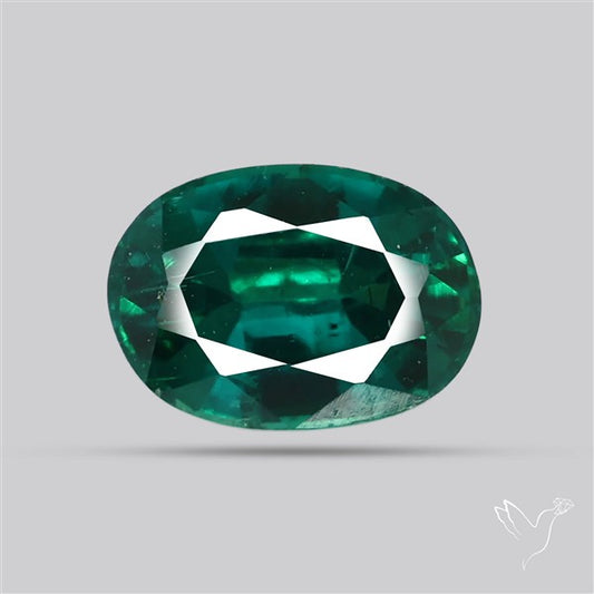 Natural Green Kyanite Rare Deep Green Faceted Fine Gemstone