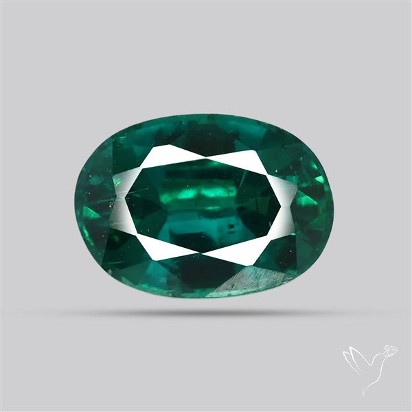 Natural Green Kyanite Rare Deep Green Faceted Fine Gemstone