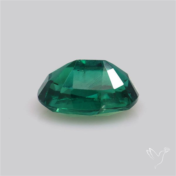 Natural Green Kyanite Rare Deep Green Faceted Fine Gemstone
