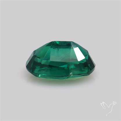Natural Green Kyanite Rare Deep Green Faceted Fine Gemstone