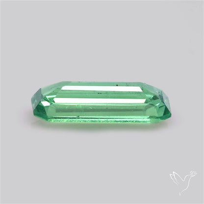 Natural Green Kyanite Rare Deep Green Faceted Fine Gemstone