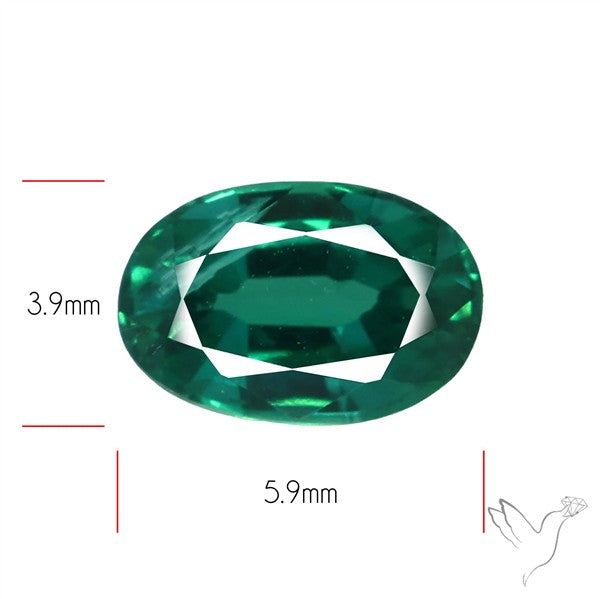 Natural Green Kyanite Rare Deep Green Faceted Fine Gemstone