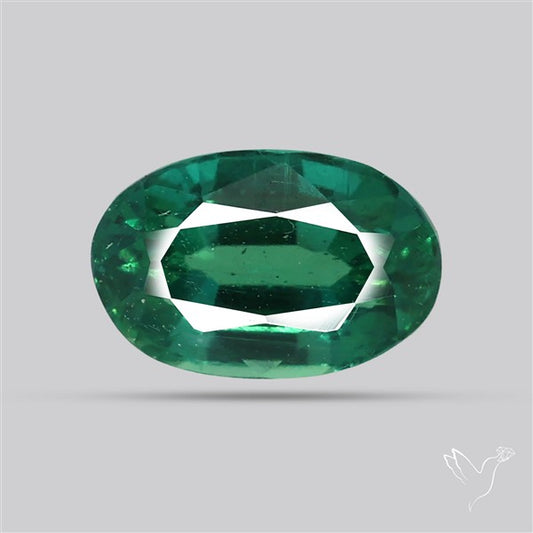 Natural Green Kyanite Rare Deep Green Faceted Fine Gemstone