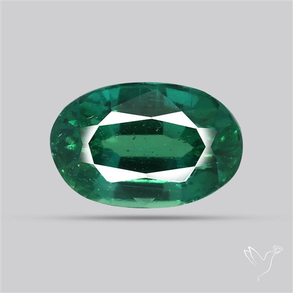 Natural Green Kyanite Rare Deep Green Faceted Fine Gemstone
