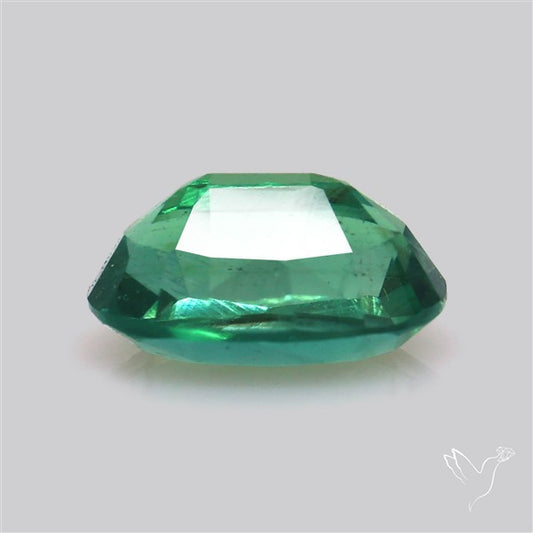 Natural Green Kyanite Rare Deep Green Faceted Fine Gemstone