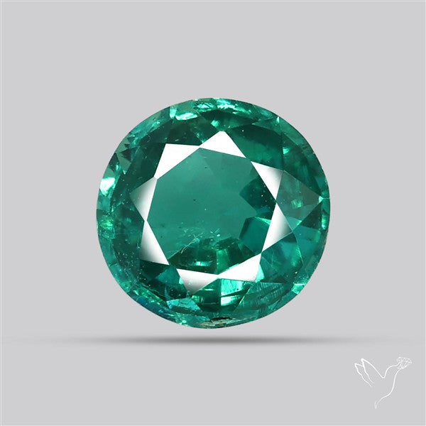 Natural Green Kyanite Rare Deep Green Faceted Fine Gemstone
