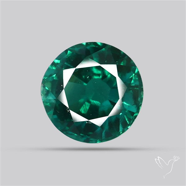 Natural Green Kyanite Rare Deep Green Faceted Fine Gemstone