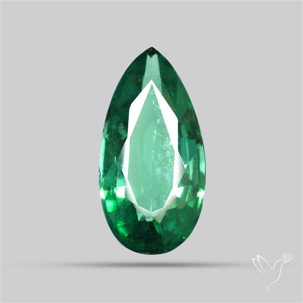 Natural Green Kyanite Rare Deep Green Faceted Fine Gemstone