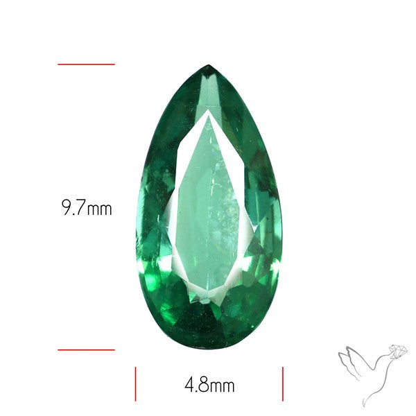 Natural Green Kyanite Rare Deep Green Faceted Fine Gemstone