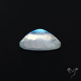 Indian Rainbow Moonstone Faceted Fine Gemstone High Grade