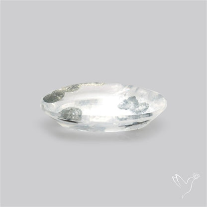 Rare Pyrite Included Quartz Cabochon