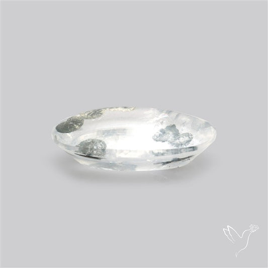 Rare Pyrite Included Quartz Cabochon
