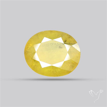 Yellow Sapphire Faceted Fine Gemstone