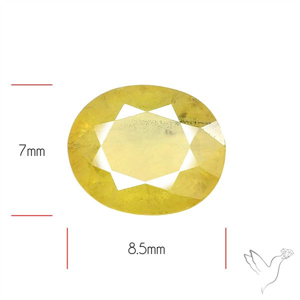 Yellow Sapphire Faceted Fine Gemstone