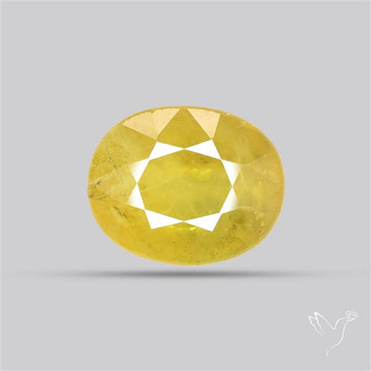 Yellow Sapphire Faceted Fine Gemstone