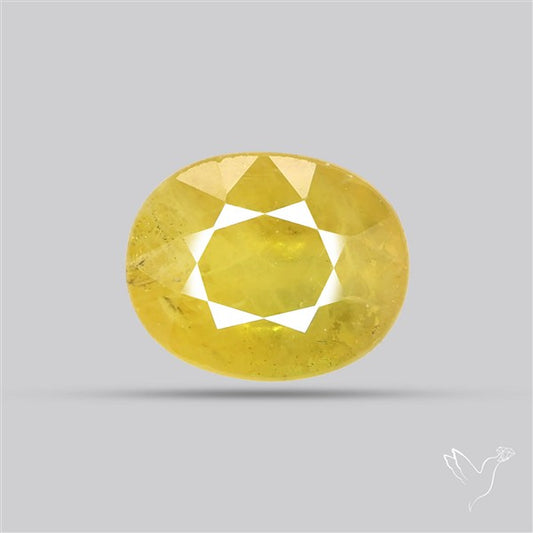 Yellow Sapphire Faceted Fine Gemstone
