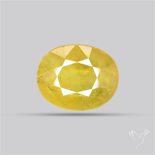 Yellow Sapphire Faceted Fine Gemstone