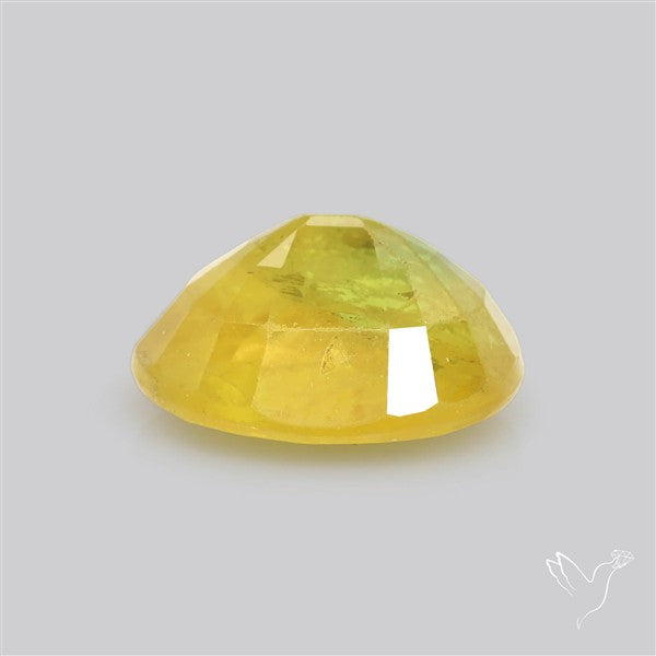 Yellow Sapphire Faceted Fine Gemstone