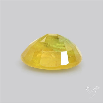 Yellow Sapphire Faceted Fine Gemstone