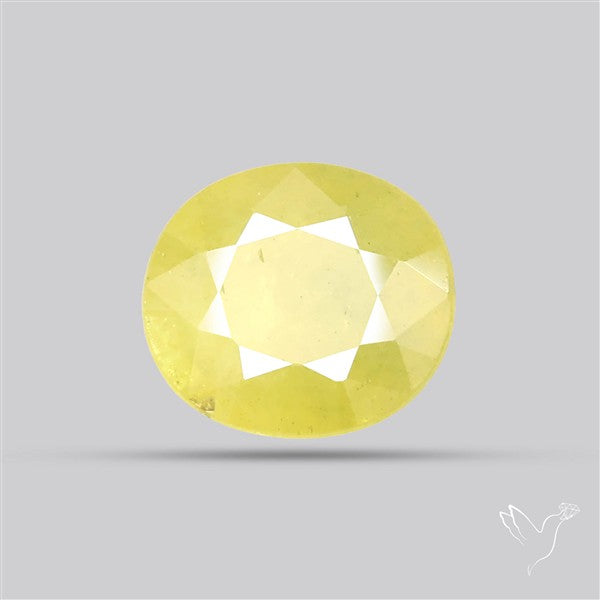 Yellow Sapphire Faceted Fine Gemstone