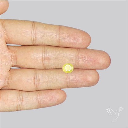 Yellow Sapphire Faceted Fine Gemstone