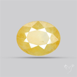 Yellow Sapphire Faceted Fine Gemstone