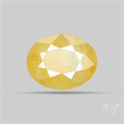 Yellow Sapphire Faceted Fine Gemstone
