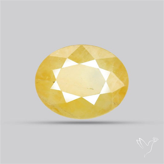 Yellow Sapphire Faceted Fine Gemstone
