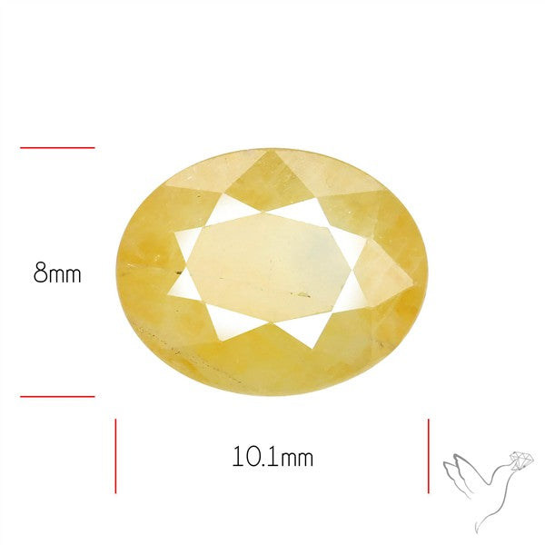 Yellow Sapphire Faceted Fine Gemstone