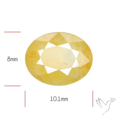 Yellow Sapphire Faceted Fine Gemstone