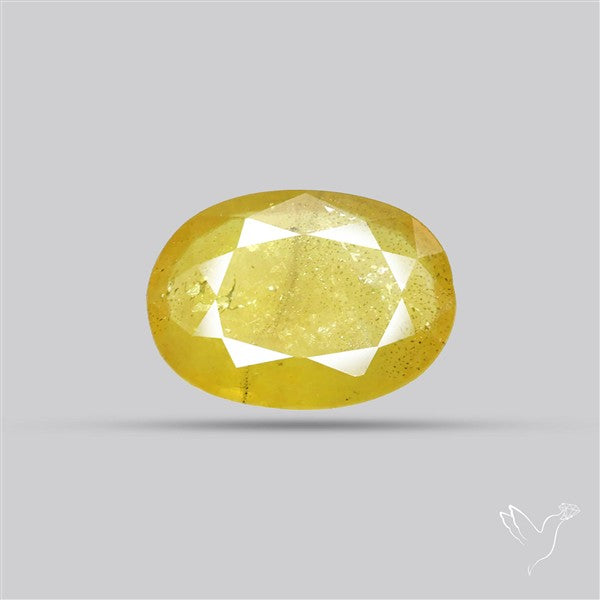 Yellow Sapphire Faceted Fine Gemstone