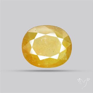 Yellow Sapphire Faceted Fine Gemstone