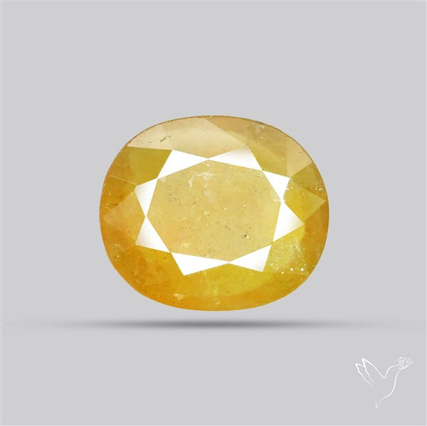 Yellow Sapphire Faceted Fine Gemstone