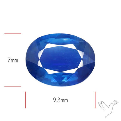 Blue Kyanite Faceted High Grade Fine Gemstone