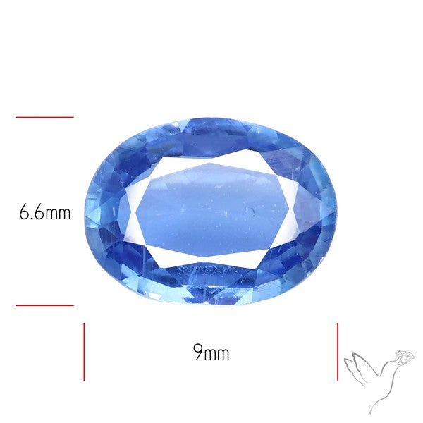 Blue Kyanite Faceted High Grade Fine Gemstone