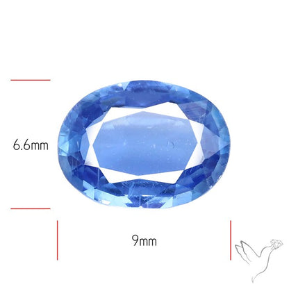 Blue Kyanite Faceted High Grade Fine Gemstone