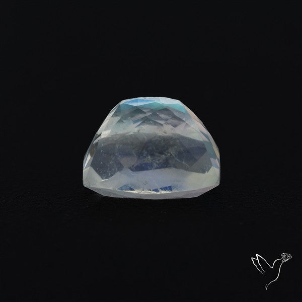 Clean Madagascar Rainbow Moonstone Faceted Fine Gemstone High Grade