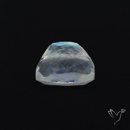 Clean Madagascar Rainbow Moonstone Faceted Fine Gemstone High Grade