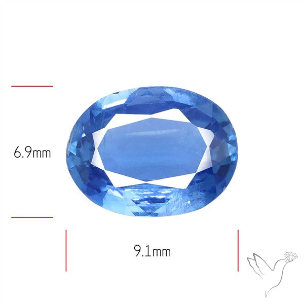 Blue Kyanite Faceted High Grade Fine Gemstone