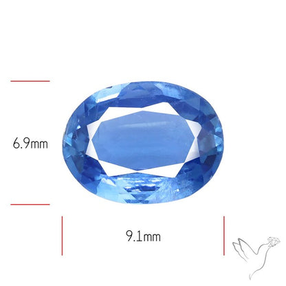Blue Kyanite Faceted High Grade Fine Gemstone