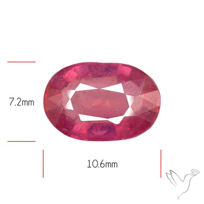 Chanthaburi Pink Sapphire Fine Sapphire Gemstone