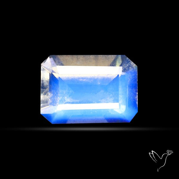 Indian Rainbow Moonstone Faceted Fine Gemstone High Grade