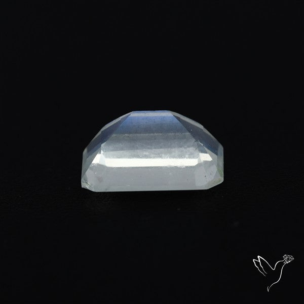 Indian Rainbow Moonstone Faceted Fine Gemstone High Grade