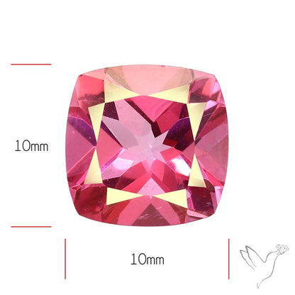 Faceted Pink Topaz