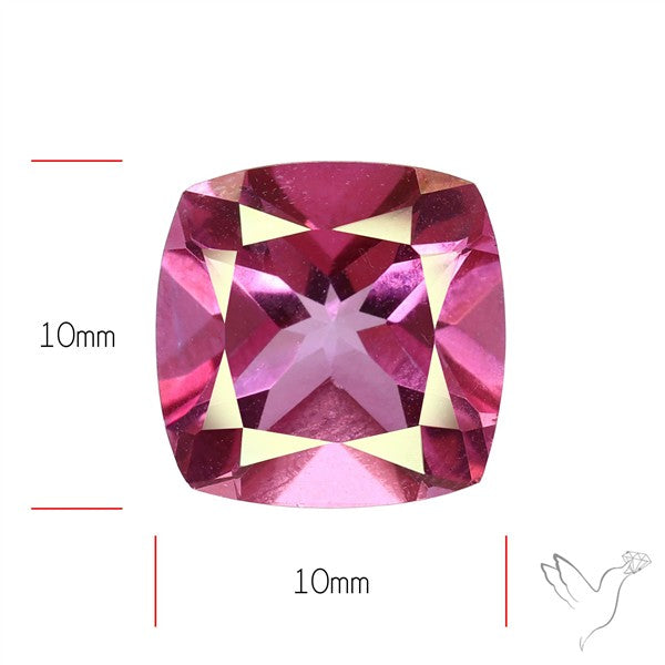 Faceted Pink Topaz