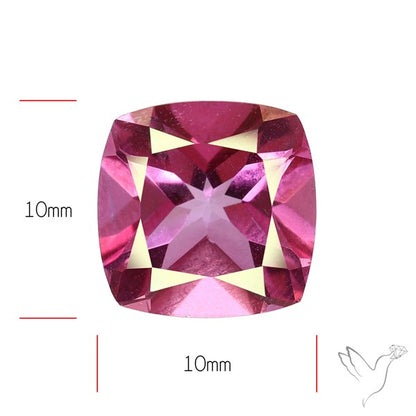 Faceted Pink Topaz