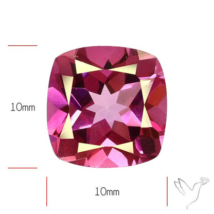 Faceted Pink Topaz